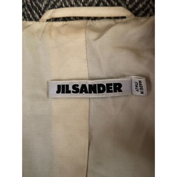 Jil Sander Houndstooth Cashmere Blend Jacket - Picture 4 of 4